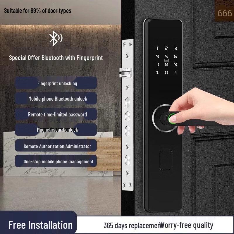 Luse Economy Smart Fingerprint Lock