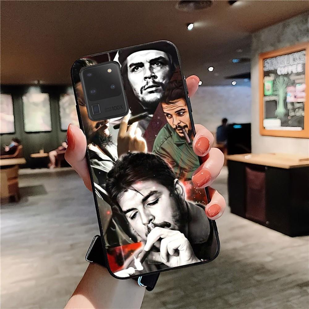 Che Guevara Smoking Cigar Phone Case For Samsung S 9 10 20 21 22 23 30 23 24 plus lite Ultra FE S10lite Fundas