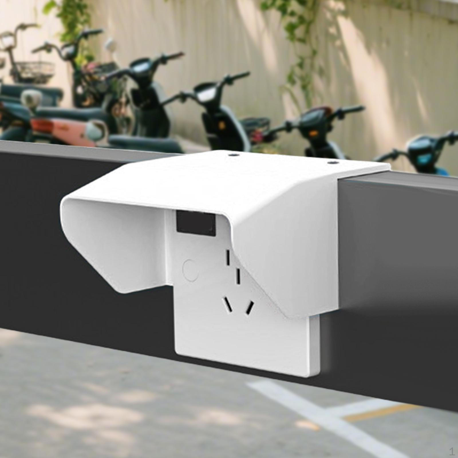 

Waterproof Outlet Cover Housing Extra Deep Supplies Dustproof Splashproof Box білий