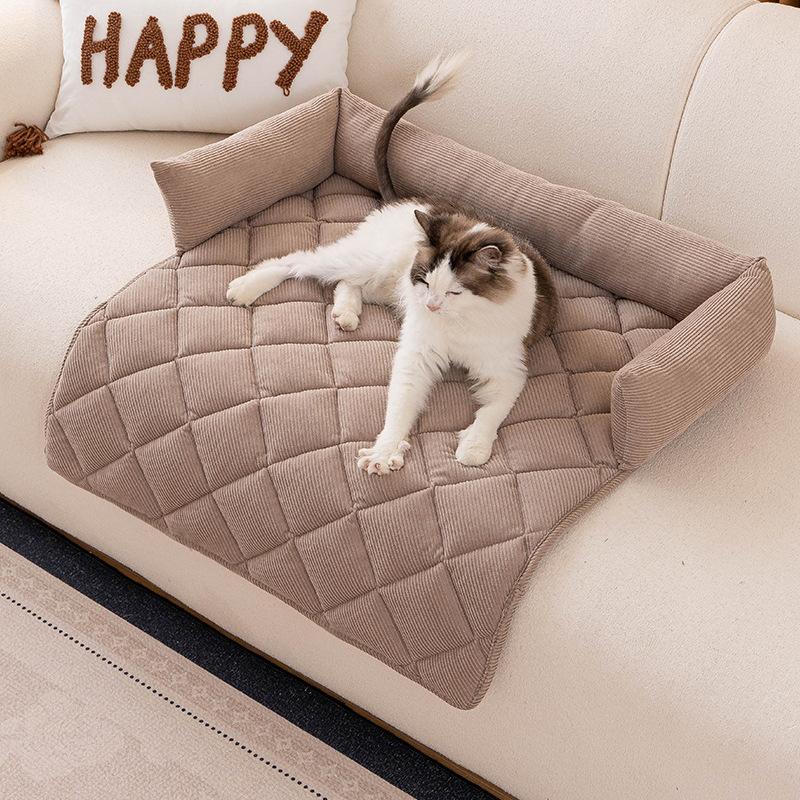 Pet Cat And Dog Mats Thickened To Prevent Cat Scratching Pet Supplies For Sleeping Dog Beds Cat Pads Pet Sofa Cushions 75X75Cm
