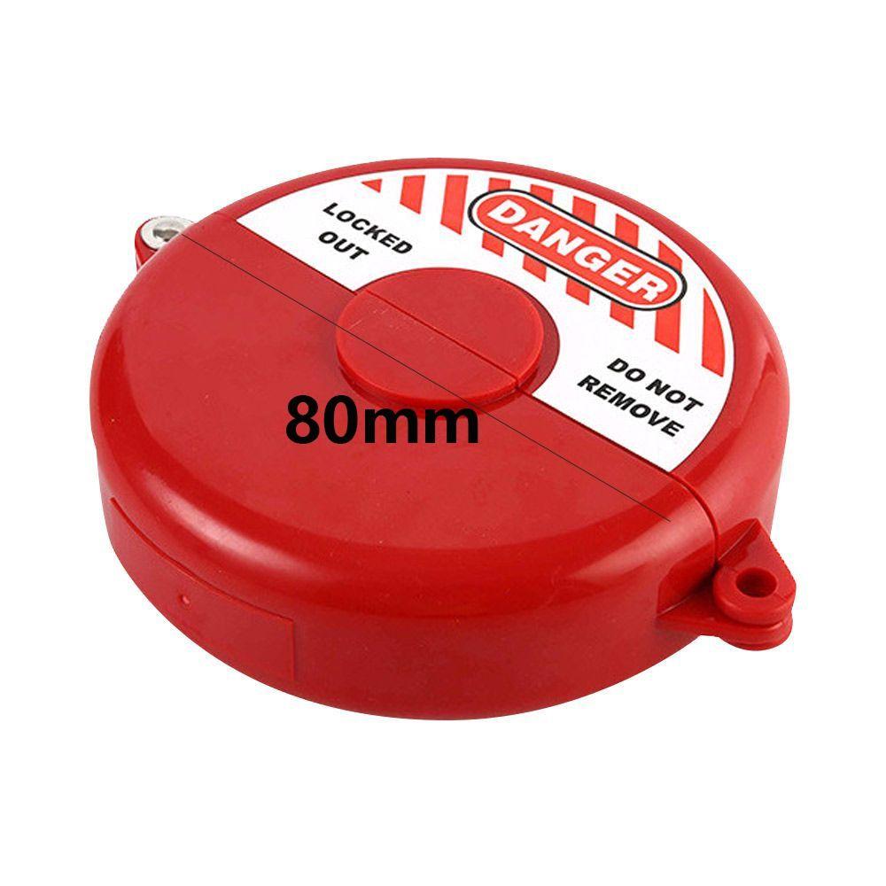 Locks Lockout Tank Gas Bottle Ball Lockout Valve Rotating Master Lock 1-2.5 Inch Valve Locking Disc