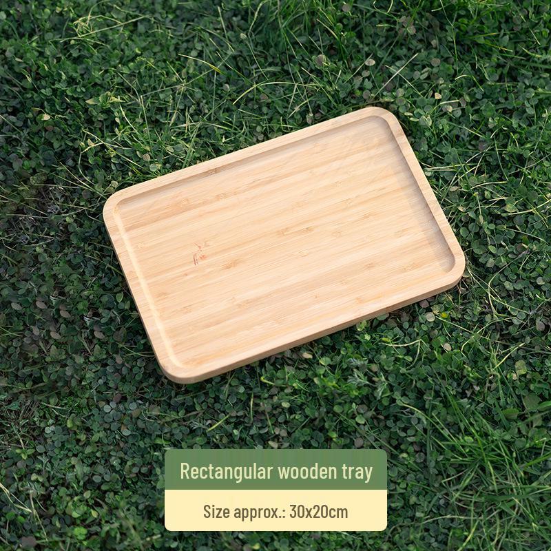 Picnic-Themed Photo Props: Outdoor Scene Decoration with Tablecloth and Tray for Food Photography.