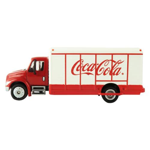 KOKUSAI BOEKI Coca-Cola Series Beverage Delivery Truck Metal Body & Chassis 1/87 Scale 870001