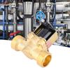 G3 4 Pouces Normally Closed Laiton Électrovanne Solénoïde Filetage Mâle Pour Contrôle d'Eau