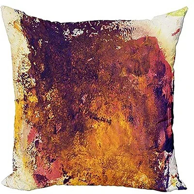 Home Decor Abstract Art Pattern Digital Print Pillow Covers Pattern Cushion Cover Suitable For Sofa Bedroom Car Pillow Cover