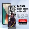 Cool Code Geass Anime  Phone Case For Redmi Note 14 13 12 11 Pro Plus S 5G 14C A3 Soft Black Phone Cover
