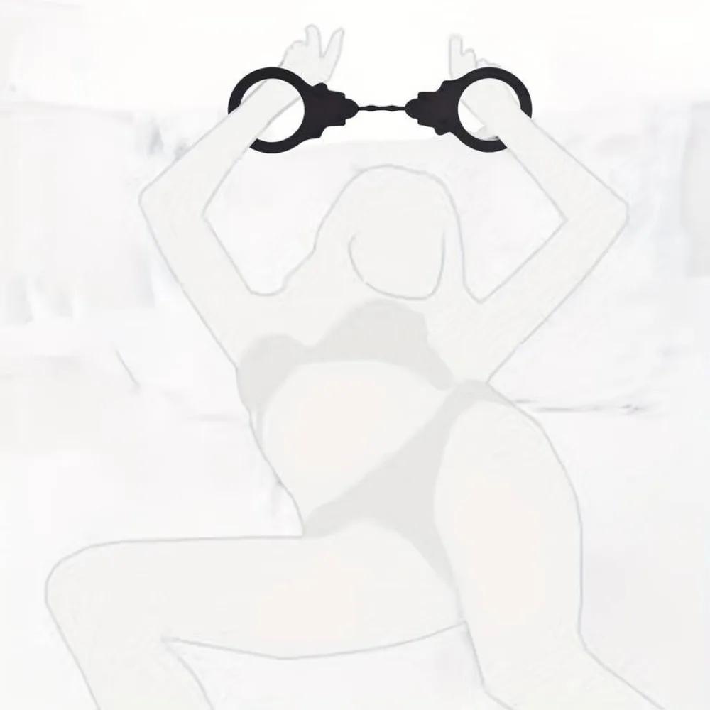 Silicone Handcuff Ankle Cuffs Erotic Toys  Bondage Restraints Fetish Sex Toys for Couples Erotic Sex Games Fantasy SM Tool