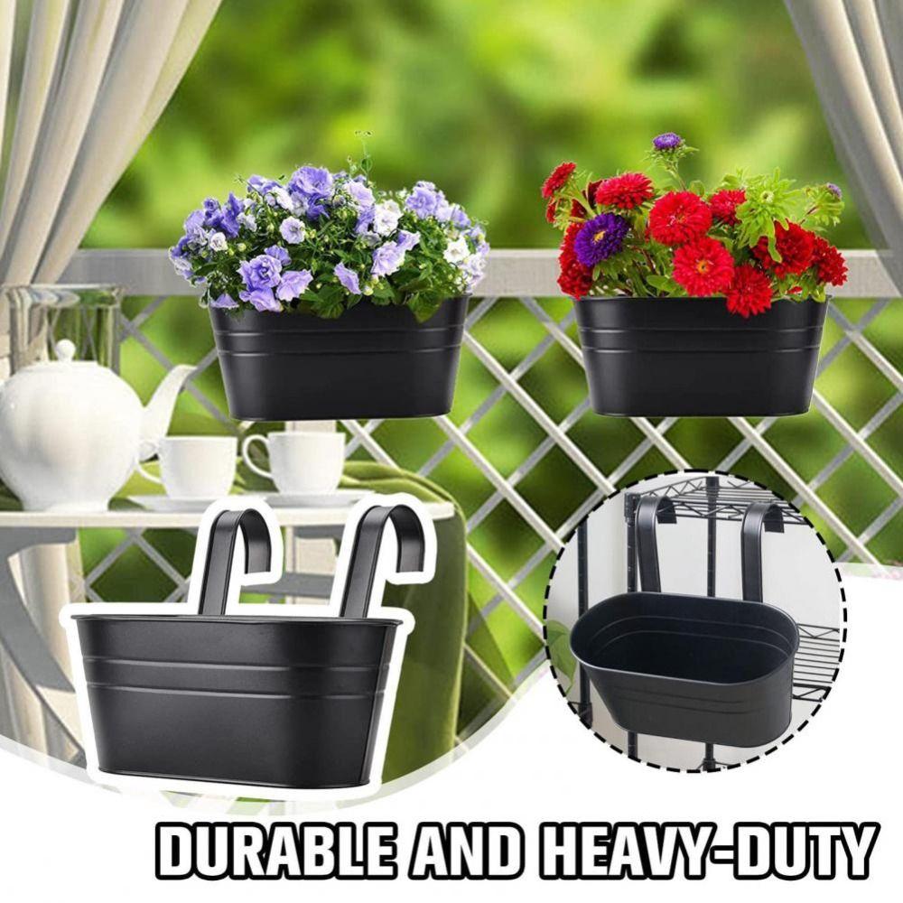 Self Watering Hanging Basket Plant Storage Holder Solid Color Lazy Flower Pot
