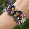 Bead Embroidery Craft Set DIY Beaded Bracelet Making Kit, Beginner-Friendly Animal Unique Jewelry Crafting Beadwork for Adults, Lovers Creative