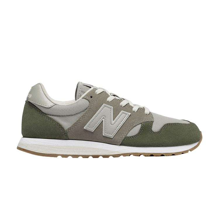 

New Balance 520 военные зеленые женские кроссовки серые WL520TS