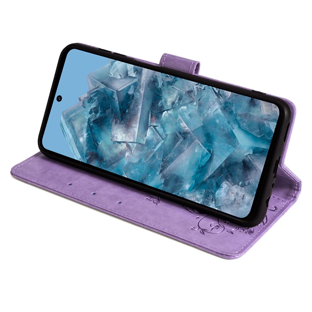 Google Pixel 9 Pro/10 Pro 5G Leder Sturzsichere Handyhülle mit Lanyard