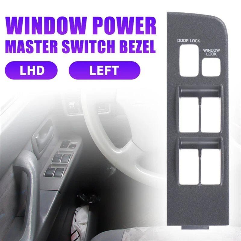 Gray Side LHD Car Window Switch Panel 4-Door For Toyota Land Cruiser FJ70 LC70 LC76 LC78 LC79 1990-2007