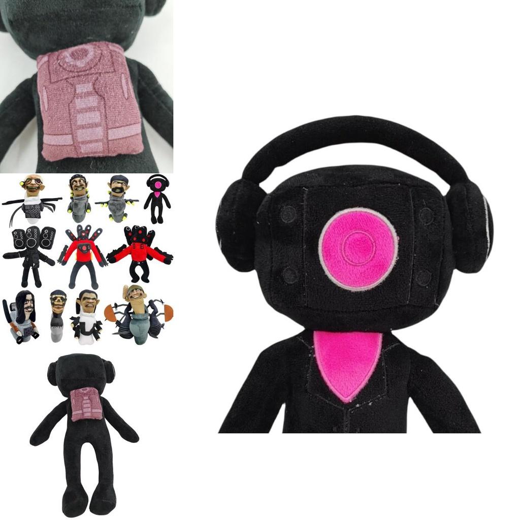New Cross-border Toy Titan Tv Man Plush Doll With Toilet Man And Surveillance Man 30cm Height
