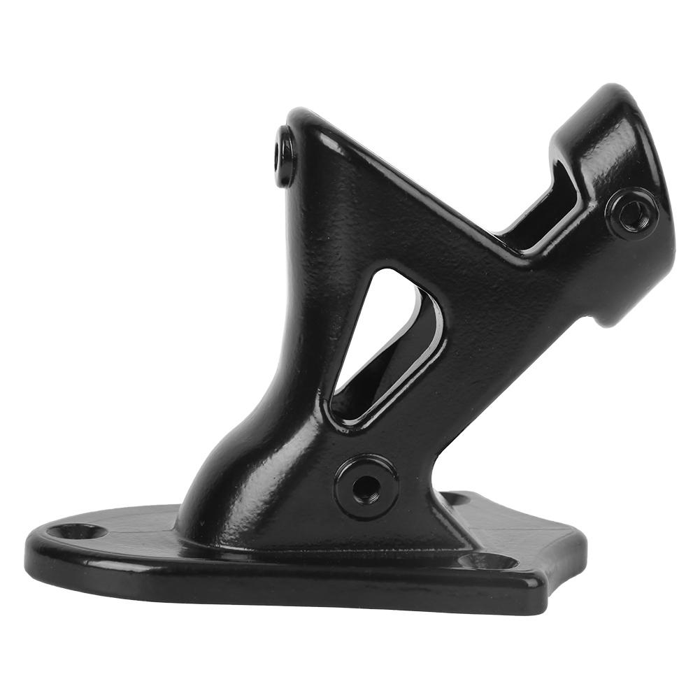 Stainless Steel Outdoor Flagstick Bracket Fixing Support Base Accessory for Flags Black