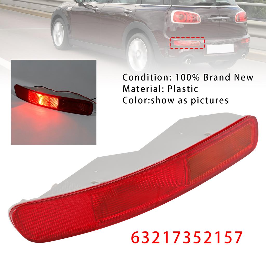 Left LED Rear Bumper Light 63217352157 For MINI Clubman F54 2016-2024