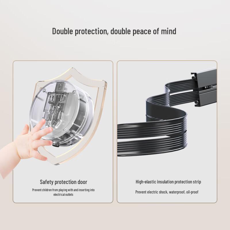 Jingdong Zao Movable Track Power Strip