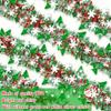 Colorful Christmas Decoration Ribbon Red Green Xmas Tree Charm  Wedding Party Decoration Supplies