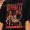 Scarlett Johansson T Shirt SweaT Sweater Cotton Clothing Long or Short Sleeves