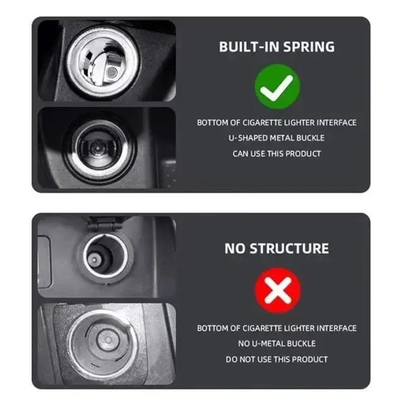 New Car Cigarette Lighter Plug Adapter Portable Power Outlet Styling For BMW X1 X3 X4 X5 M F15 X6 F16 G30 7 Series G11 F48