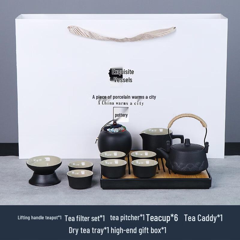 

Shuogang Tiangong Portable Ceramic Gongfu Travel Tea Set