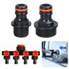 Pack of 2 Garden Hose Fitting Water Hose Connectors 3/4inch 1/2inch Quick Connecting Professional Irrigation Systems