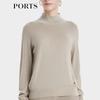 PORTS Women's Knitted Long-Sleeve Turtleneck Sweater LD9K456KKW004