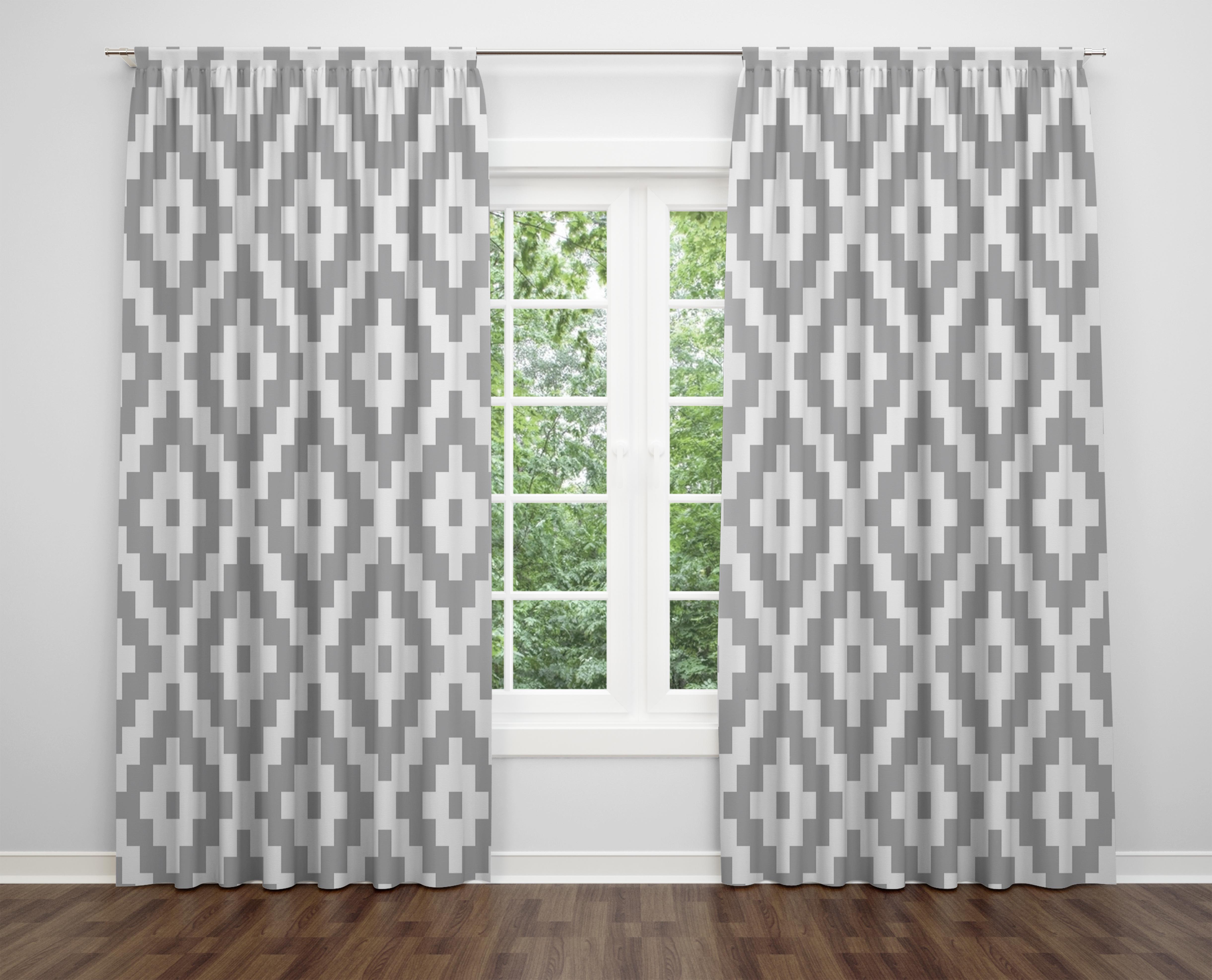 

Декоративний дизайн, високоякісна бавовняна тканина, ви можете вибрати одну або подвійну фіранку з крила 1 piece різнокольоровий