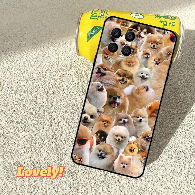 Pomeranian Dogs Dog Colorful Case For Samsung Galaxy M52 M36 M06 M16 M56 M33 M15 M55 M31 M13 M12 M14 M53 M32 M35 M34 M54