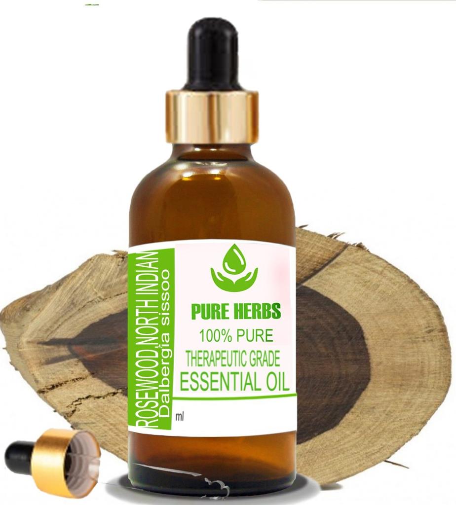 Pure Herbs Rosewood North Indian 100% Pure Dalbergia Sissoo Essential Oil UKZA 656