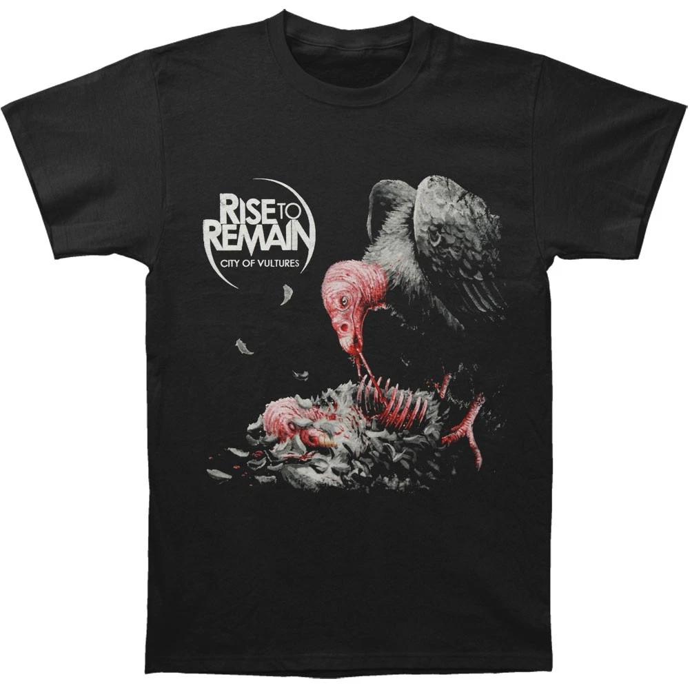 Men s Rise To Remain City Of Vultures T-shirt Small Black XXXXL