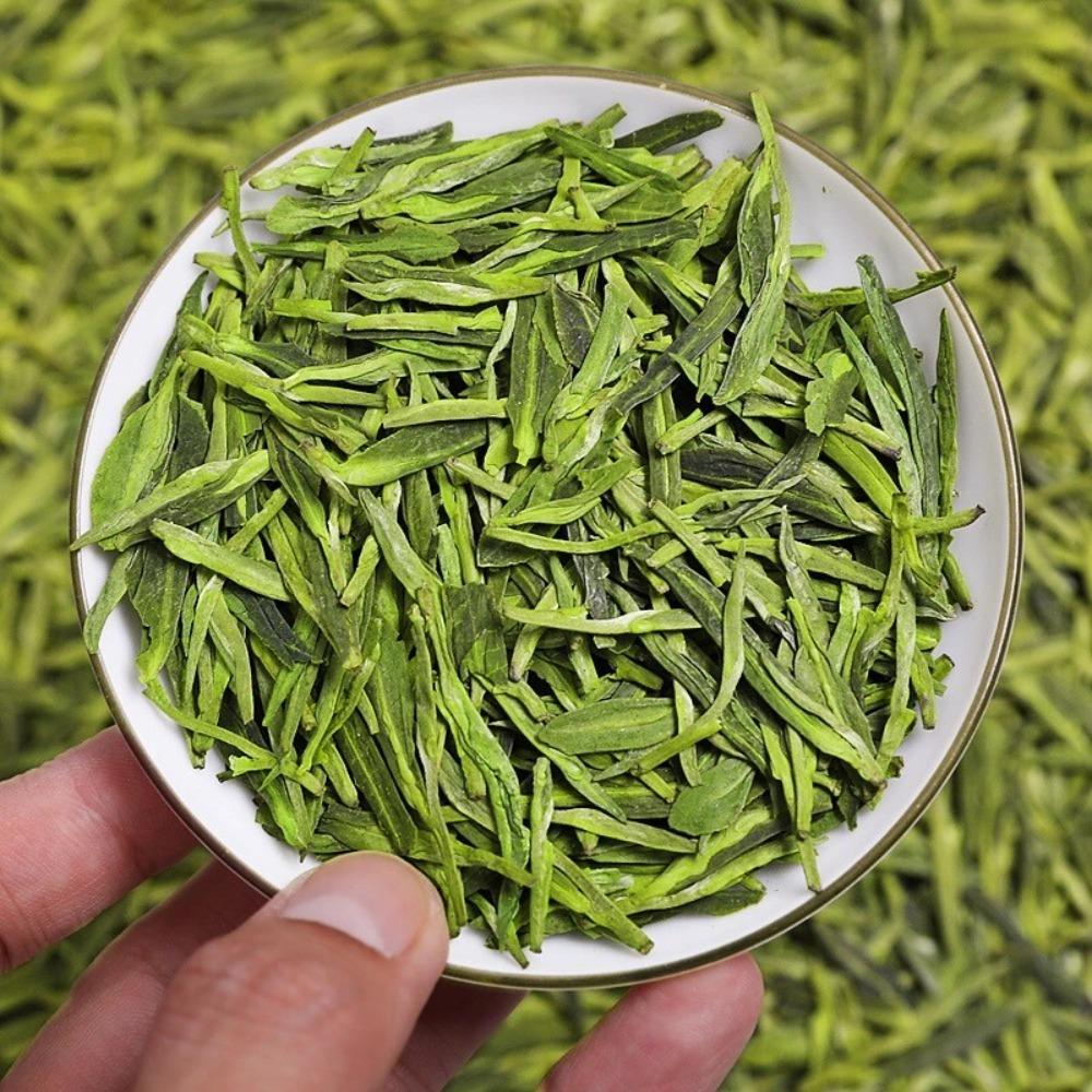 

Dragon Well Green Tea 100g Organic Longjing New Spring Fresh Fragrant Chinese Green Tea Rich Antioxidants Smooth Taste Daily Refreshment Health Boost