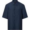LOUIS VUITTON Mini Monogram Silk Blend Short-Sleeved Shirt 1AFRND