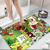 Grinch Christmas Collage Carpet Rug Soft Washable Antislip Home Living Room Sofa Mats Personalized Christmas Rug