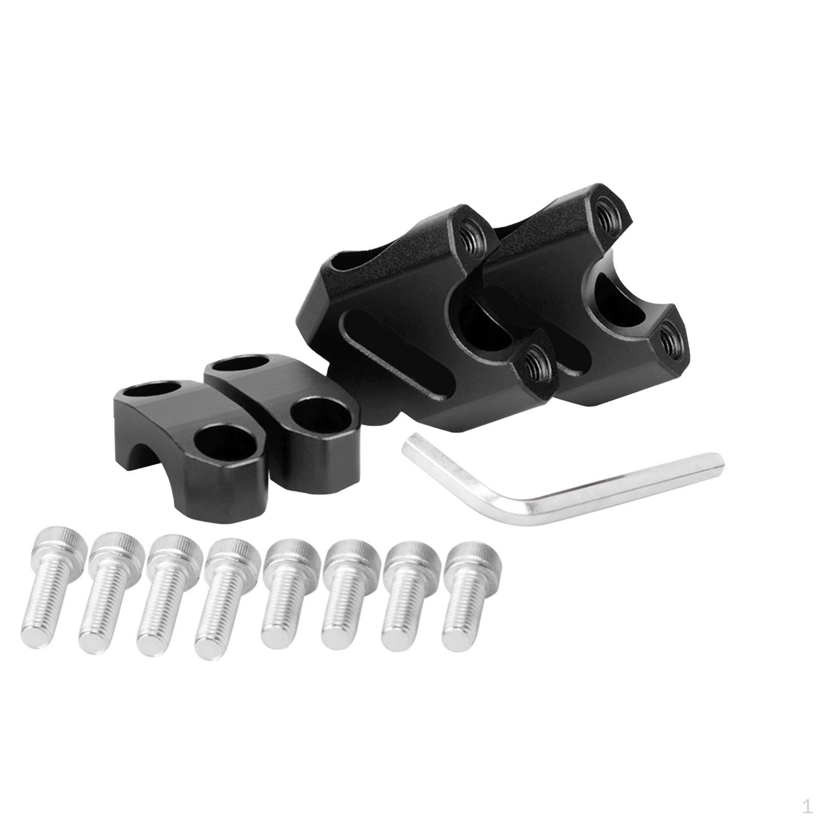 

Подъемники руля мотоцикла алюминиевые 22 мм 7/8 дюйма для Honda MSX125 Black