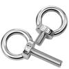 Heavy-Duty O-Ring Extended Bolts M8 15-150mm Lifting Bolts Eyelets Eye Bolts  Lifting, Marine, Etc.