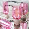 Fairy Wine Glass, Pink Diamond, Whiskey Wine Glass Decoration, Tall Glass, Simple Light, Luxury Champagne Glass