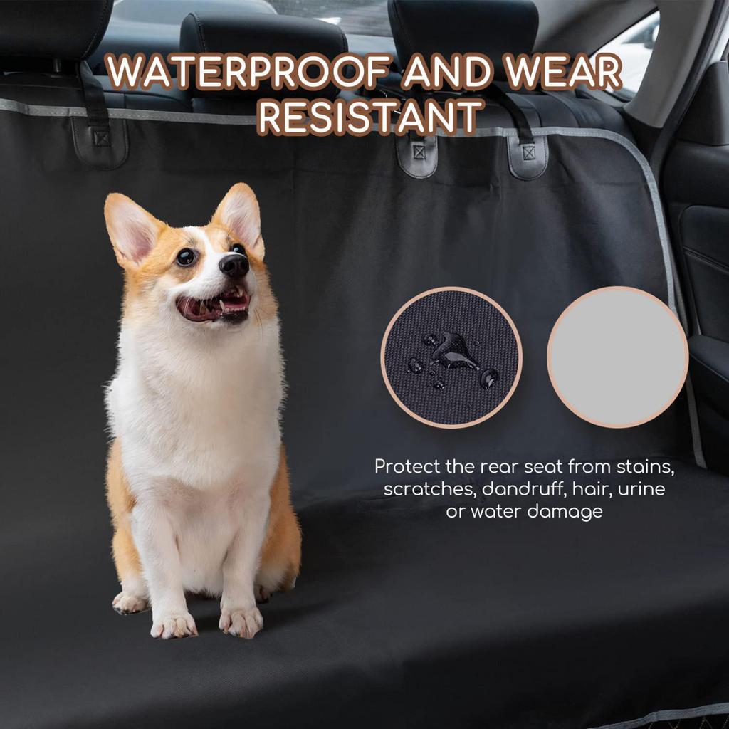 Waterproof and Dirt-Resistant Oxford Cloth Pet Car Mat - Popular Trunk and Seat Cushion for Dogs