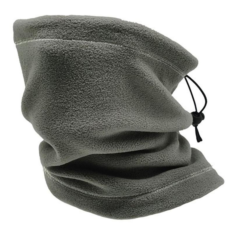 Флисовый спортивный бафф для шеи, уличный, от пыли и солнца, для мотоциклов, велоспорта, маска на пол-лица, балаклава для велоспорта, снуд, банданы