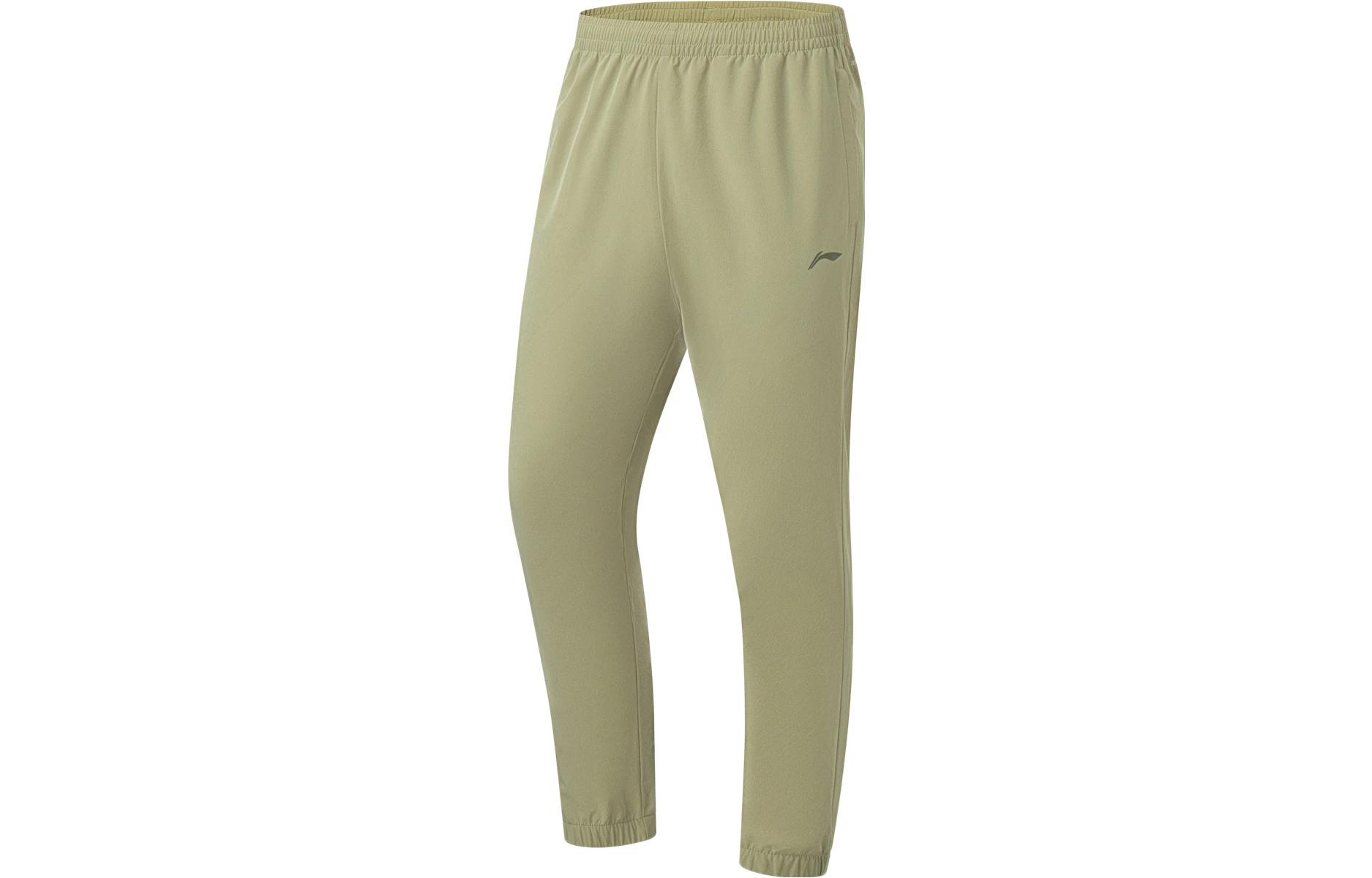 Li Ning Fitness Series Sweatpants Men s Elm Branch Green AYKT207-3 L