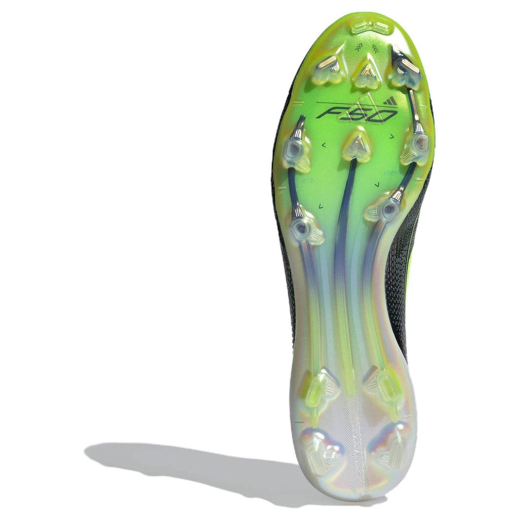 adidas F50 Elite FG Fast Reborn Pack Unisex-Sneaker Lila Wolken-Weiß Lucid-Zitrone IF4257