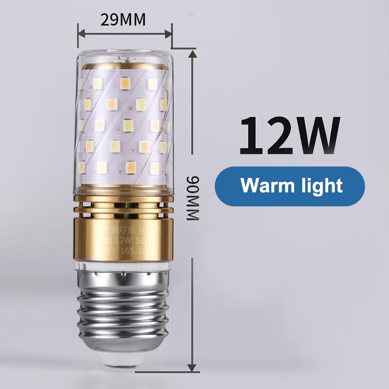 Brightness E27 E14 Led Bulb Corn Lighting Lamp 12W 16W 24W 2835 Smd Lamps 110V 220V Home Decor Replace Halogen Lights White
