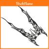 Creative Flame Car Side Stripe Decals Reflective Warning Sticker For Vehicle Decoration
