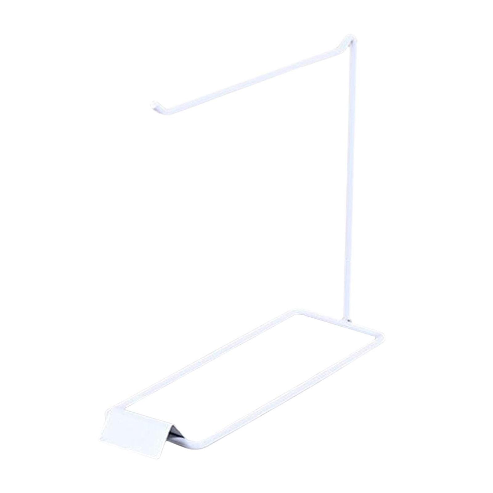 

Отдельно стоящий железный держатель для украшений для туалетного столика и розничных магазинов, органайзер для ожерелий и цепочек для рук, металлическая вешалка белый