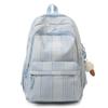 Gestreifter Rucksack Schülerrucksack Schultasche Pendler Rucksack mit großem Fassungsvermögen