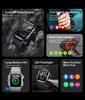 New Military Smart Watch Men IP67 3ATM Outdoor Sports Fitness Tracker Health Monitor 1.44Inch BT Call Smartwatch