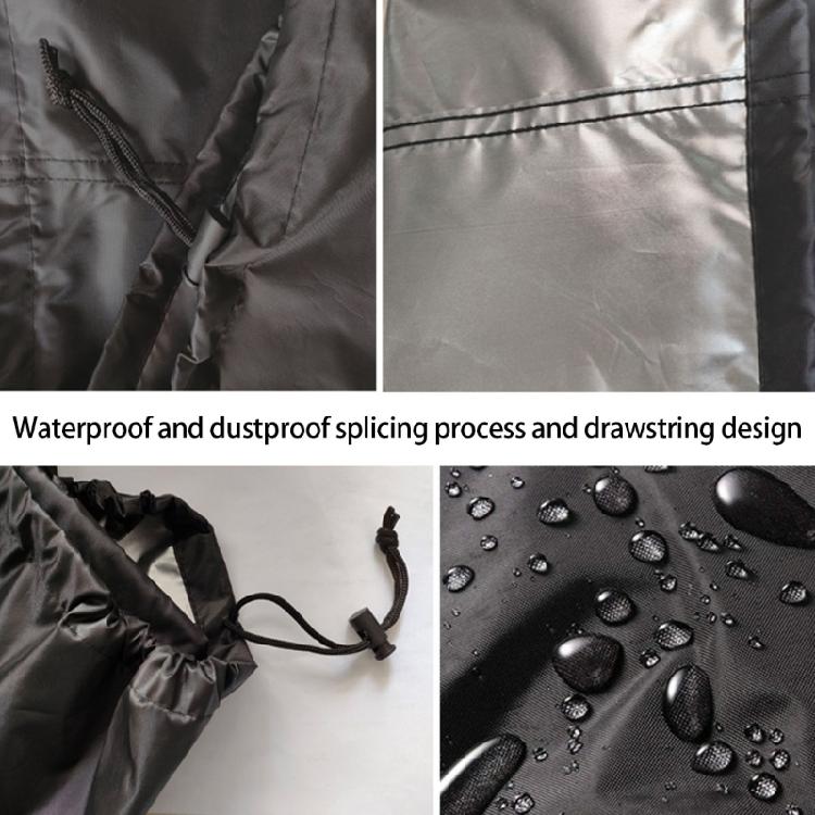 Weatherproof Gas Grill Cover Heavy Duty Waterproof Construction Universal Gas Barbecue Protector Outdoor Accessory