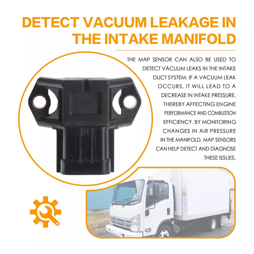 Automotive Manifold Pressure MAP Sensor for Isuzu NPR NQR Chevrolet W5500 W4500