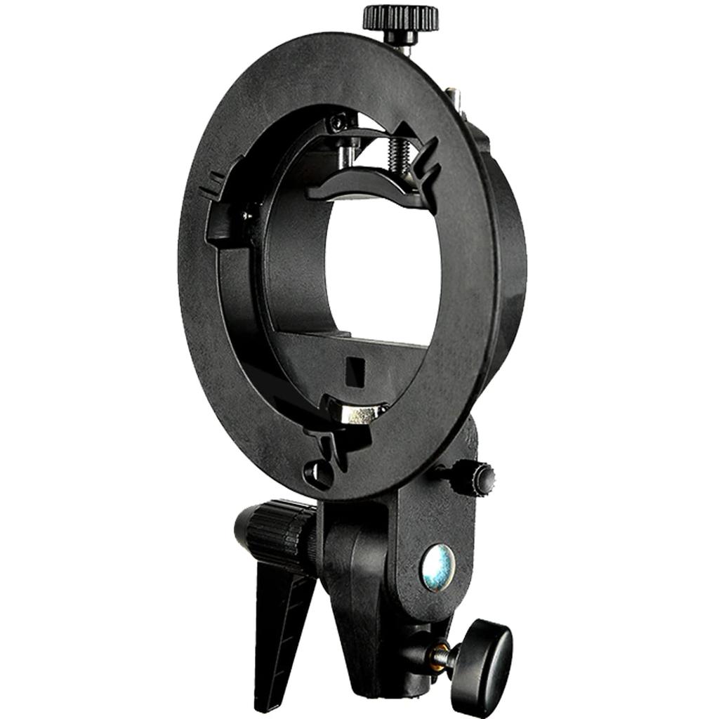 Godox mount with adjustable with Bowens mount for S-type bracket/bracket angle/holder strobes/flashes/softboxes/beauty dishes/umbrellas [Used]