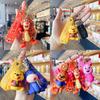 Cute Pvc Winnie The Pooh Keychain Cartoon Tiger Keyring Gift