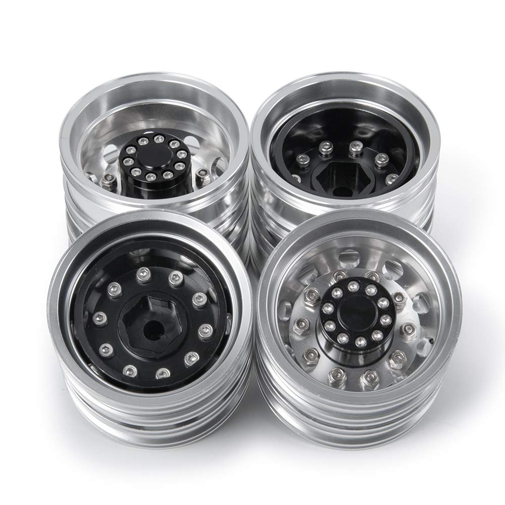 RC Car 114 Internal Beadlock Wheels Hub for Tamiya CC01 RC Crawler (4 pieces)